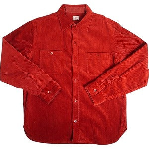 TENDERLOIN テンダーロイン T-CORDUROY SHT RED 長袖シャツ 赤 Size 【S】 【中古品-良い】 20807052