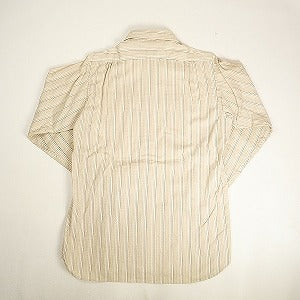 At Last ＆ Co アットラスト/BUTCHER PRODUCTS ブッチャープロダクツ STRIPE DRESS SHIRT 長袖シャツ ベージュ Size 【14.5】 【中古品-良い】 20807060