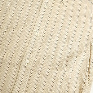 At Last ＆ Co アットラスト/BUTCHER PRODUCTS ブッチャープロダクツ STRIPE DRESS SHIRT 長袖シャツ ベージュ Size 【14.5】 【中古品-良い】 20807060