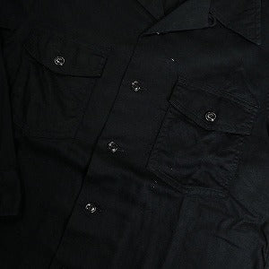 At Last ＆ Co アットラスト/BUTCHER PRODUCTS ブッチャープロダクツ WORK SHIRT BLACK 長袖シャツ 黒 Size 【14.5】 【中古品-良い】 20807061