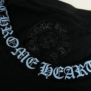 CHROME HEARTS クロム・ハーツ NECK LOGO LS POCKET L/S TEE BLACK/BLUE ロンT 黒青 Size 【S】 【中古品-良い】 20807064