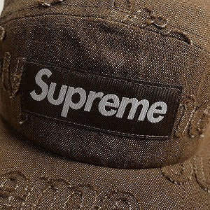 SUPREME シュプリーム 24AW Lasered Denim Camp Cap Brown キャンプキャップ 茶 Size 【フリー】 【新古品・未使用品】 20807067