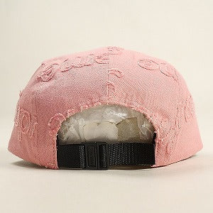 SUPREME シュプリーム 24AW Lasered Denim Camp Cap Pink キャンプキャップ ピンク Size 【フリー】 【新古品・未使用品】 20807069