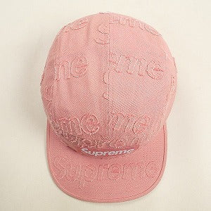 SUPREME シュプリーム 24AW Lasered Denim Camp Cap Pink キャンプキャップ ピンク Size 【フリー】 【新古品・未使用品】 20807069