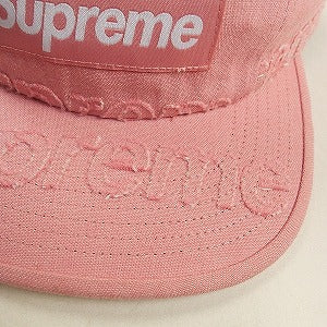 SUPREME シュプリーム 24AW Lasered Denim Camp Cap Pink キャンプキャップ ピンク Size 【フリー】 【新古品・未使用品】 20807069