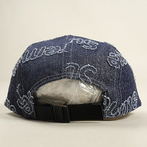 SUPREME シュプリーム 24AW Lasered Denim Camp Cap Navy キャンプキャップ 紺 Size 【フリー】 【新古品・未使用品】 20807070