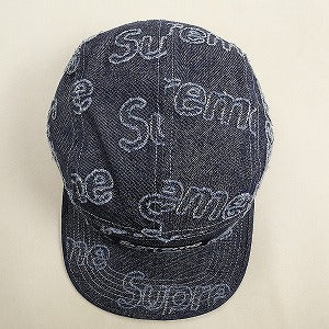 SUPREME シュプリーム 24AW Lasered Denim Camp Cap Navy キャンプキャップ 紺 Size 【フリー】 【新古品・未使用品】 20807070