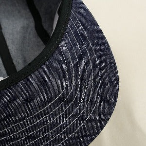 SUPREME シュプリーム 24AW Lasered Denim Camp Cap Navy キャンプキャップ 紺 Size 【フリー】 【新古品・未使用品】 20807070