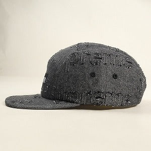 SUPREME シュプリーム 24AW Lasered Denim Camp Cap Black キャンプキャップ 黒 Size 【フリー】 【新古品・未使用品】 20807071