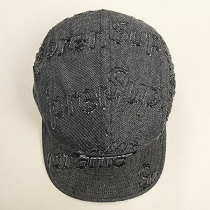 SUPREME シュプリーム 24AW Lasered Denim Camp Cap Black キャンプキャップ 黒 Size 【フリー】 【新古品・未使用品】 20807071