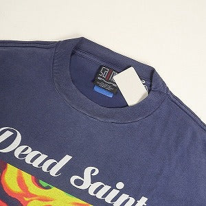 SAINT MICHAEL セント マイケル 24AW SS TEE/DEAD SAINT/NAVY Tシャツ 紺 Size 【XL】 【新古品・未使用品】 20807083