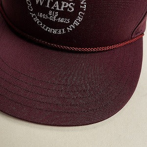 WTAPS ダブルタップス 23AW MILITIA CAP CTPL.TWILL.INGREDIENTS RED キャップ 赤 Size 【フリー】 【中古品-良い】 20807099