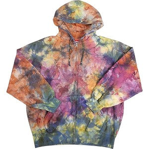 SUPREME シュプリーム 24SS Overdyed Small Box Zip Up Hooded Sweatshirt Multicolor ジップパーカー マルチ Size 【L】 【中古品-良い】 20807118