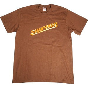 SUPREME シュプリーム 23AW Banner Tee Brown Tシャツ 茶 Size 【L】 【中古品-良い】 20807121