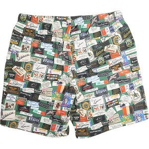 SUPREME シュプリーム 21SS Labels pique Shorts Green ショーツ 緑 Size 【L】 【中古品-良い】 20807122