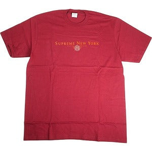 SUPREME シュプリーム 22AW Tradition Tee Cardinal Tシャツ バーガンディー Size 【L】 【新古品・未使用品】 20807127