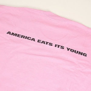 SUPREME シュプリーム 21AW America Eats Its Young Tee Pink Tシャツ ピンク Size 【L】 【新古品・未使用品】 20807132