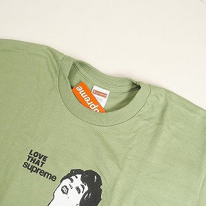 SUPREME シュプリーム 22SS Love That Tee Light Olive Tシャツ 緑 Size 【L】 【新古品・未使用品】 20807133