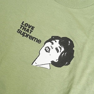 SUPREME シュプリーム 22SS Love That Tee Light Olive Tシャツ 緑 Size 【L】 【新古品・未使用品】 20807133