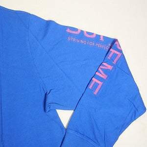 SUPREME シュプリーム 21AW Intarsia Sleeve L/S Top Blue ロンT 青 Size 【L】 【新古品・未使用品】 20807135