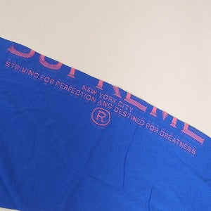 SUPREME シュプリーム 21AW Intarsia Sleeve L/S Top Blue ロンT 青 Size 【L】 【新古品・未使用品】 20807135