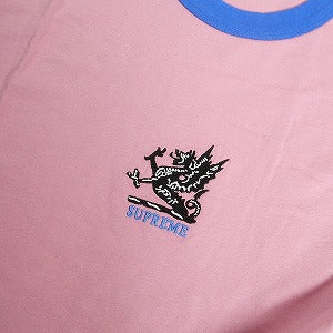 SUPREME シュプリーム 21AW Dragon Ringer Tee Rose Tシャツ ピンク Size 【L】 【新古品・未使用品】 20807138