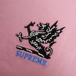 SUPREME シュプリーム 21AW Dragon Ringer Tee Rose Tシャツ ピンク Size 【L】 【新古品・未使用品】 20807138