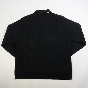 SUPREME シュプリーム 22AW Contrast Stitch Button Up Black カーディガン 黒 Size 【L】 【新古品・未使用品】 20807145