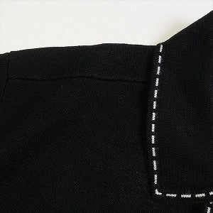 SUPREME シュプリーム 22AW Contrast Stitch Button Up Black カーディガン 黒 Size 【L】 【新古品・未使用品】 20807145