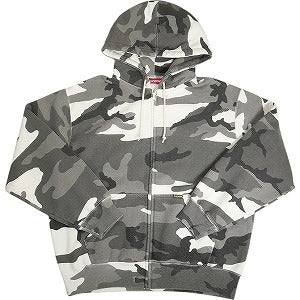 SUPREME シュプリーム 24AW Work Zip Up Hooded Sweatshirt Snow Camo ジップパーカー 灰白 Size 【S】 【新古品・未使用品】 20807184