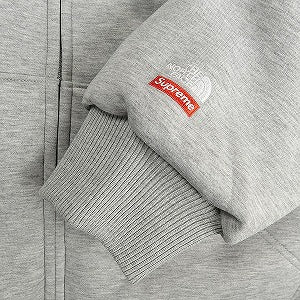 SUPREME シュプリーム ×The North Face 24AW Down Zip Up Hooded Sweatshirt Heather Grey ダウンジップパーカー 灰 Size 【M】 【新古品・未使用品】 20807223