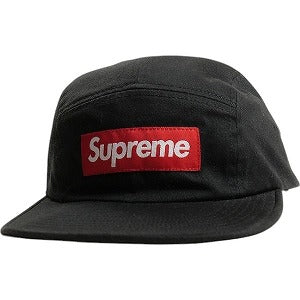 SUPREME シュプリーム 17AW Washed Chino Twill Camp Cap Black キャンプキャップ 黒 Size 【フリー】 【中古品-非常に良い】 20807263