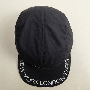 SUPREME シュプリーム 18SS NEWYORK LONDON PARIS Cap Black キャップ 黒 Size 【フリー】 【中古品-良い】 20807265