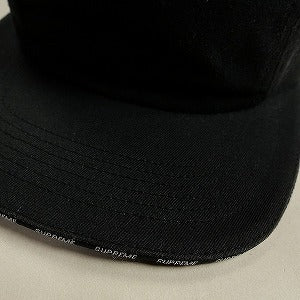 SUPREME シュプリーム 15AW Visor Logo Tape Camp Cap Black キャンプキャップ 黒 Size 【フリー】 【中古品-良い】 20807266