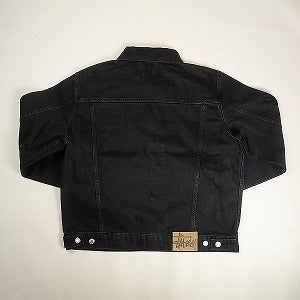 STUSSY ステューシー 24AW TRUCKER JACKET DENIM BLACK デニムジャケット 黒 Size 【M】 【新古品・未使用品】 20807271