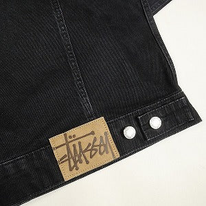 STUSSY ステューシー 24AW TRUCKER JACKET DENIM BLACK デニムジャケット 黒 Size 【M】 【新古品・未使用品】 20807271