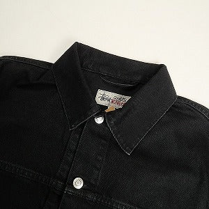 STUSSY ステューシー 24AW TRUCKER JACKET DENIM BLACK デニムジャケット 黒 Size 【M】 【新古品・未使用品】 20807271