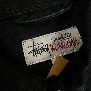 STUSSY ステューシー 24AW TRUCKER JACKET DENIM BLACK デニムジャケット 黒 Size 【M】 【新古品・未使用品】 20807271