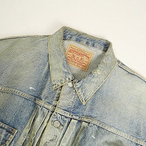 SAINT MICHAEL セント マイケル ×BerBerJin 23AW BJ_DENIM JKT/DAMAGE デニムジャケット インディゴ Size 【S】 【中古品-非常に良い】 20807272