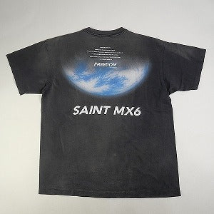 SAINT MICHAEL セント マイケル 24SS FD_SS TEE/FREEDOM/BLACK Tシャツ 黒 Size 【L】 【新古品・未使用品】 20807274