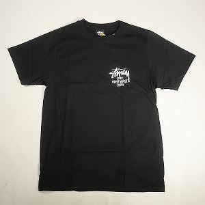 STUSSY ステューシー ×DOVER STREET MARKET 24AW STOCK DSM GINZA BLACK TEE Tシャツ 黒 Size 【S】 【新古品・未使用品】 20807285