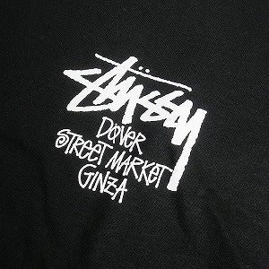 STUSSY ステューシー ×DOVER STREET MARKET 24AW STOCK DSM GINZA BLACK TEE Tシャツ 黒 Size 【S】 【新古品・未使用品】 20807285