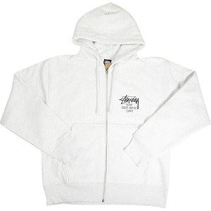 STUSSY ステューシー ×DOVER STREET MARKET 24AW STOCK DSM GINZA ZIP HOODIE ASH GRAY ジップパーカー 灰 Size 【M】 【新古品・未使用品】 20807293