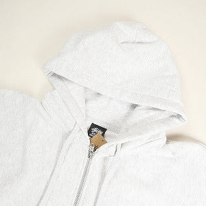 STUSSY ステューシー ×DOVER STREET MARKET 24AW STOCK DSM GINZA ZIP HOODIE ASH GRAY ジップパーカー 灰 Size 【M】 【新古品・未使用品】 20807293