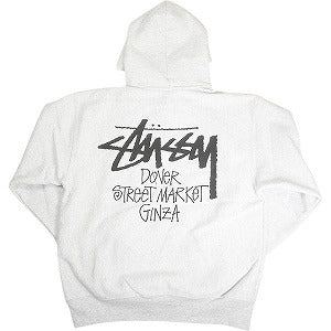 STUSSY ステューシー ×DOVER STREET MARKET 24AW STOCK DSM GINZA PULLOVER HOODIE ASH GRAY パーカー 灰 Size 【S】 【新古品・未使用品】 20807299