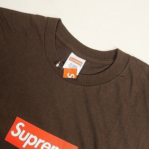 SUPREME シュプリーム 14SS 20th Anniversary Box Logo Tee Brown BOXロゴTシャツ 茶 Size 【XL】 【新古品・未使用品】 20807304