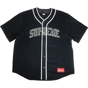 SUPREME シュプリーム 24AW Polartec Baseball Jersey Black ベースボールジャージ 黒 Size 【L】 【新古品・未使用品】 20807319