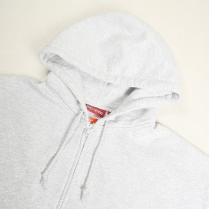 SUPREME シュプリーム 24AW Work Zip Up Hooded Sweatshirt Ash Grey ジップパーカー 薄灰 Size 【L】 【新古品・未使用品】 20807322