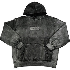 SUPREME シュプリーム ×MM6 Maison Margiela 24SS Foil Box Logo Hooded Sweatshirt Black パーカー 黒 Size 【L】 【新古品・未使用品】 20807352