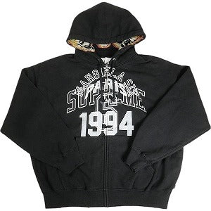 SUPREME シュプリーム ×MM6 Maison Margiela 24SS Zip Up Hooded Sweatshirt Black ジップパーカー 黒 Size 【S】 【新古品・未使用品】 20807362